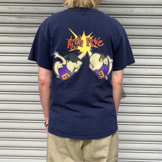 90-00s テネイシャスD バンドTシャツ 両面プリント バンT ネイビー M