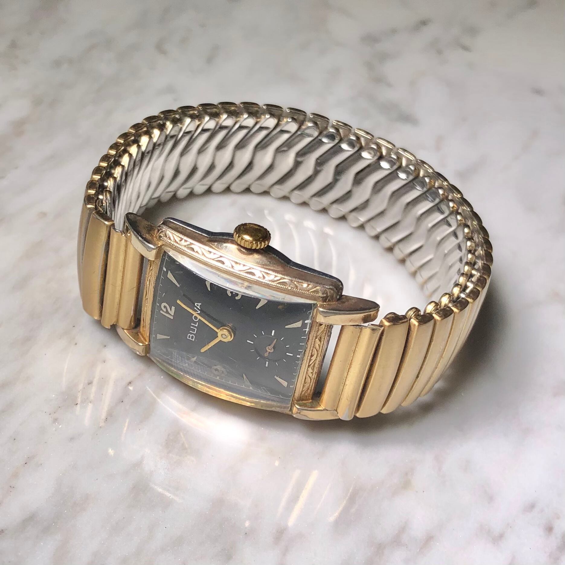 メキシコ製 ヴィンテージ 腕時計 14k GOLD FILL-