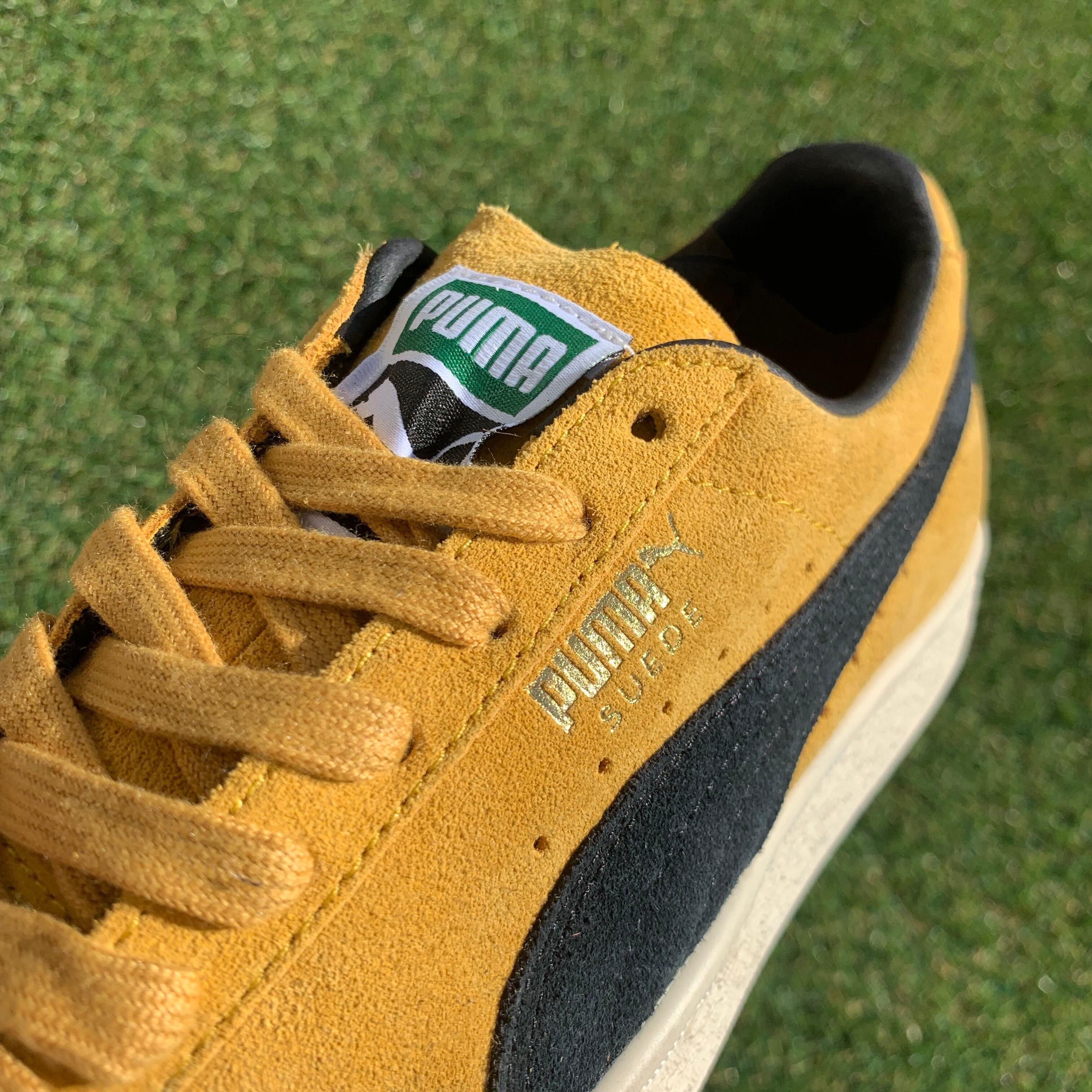 YOSUKE 厚底スニーカー ブラック 22.5cm PUMA SUEDE CLASSIC ARCHIVE プーマ スエード クラシック アーカイブ