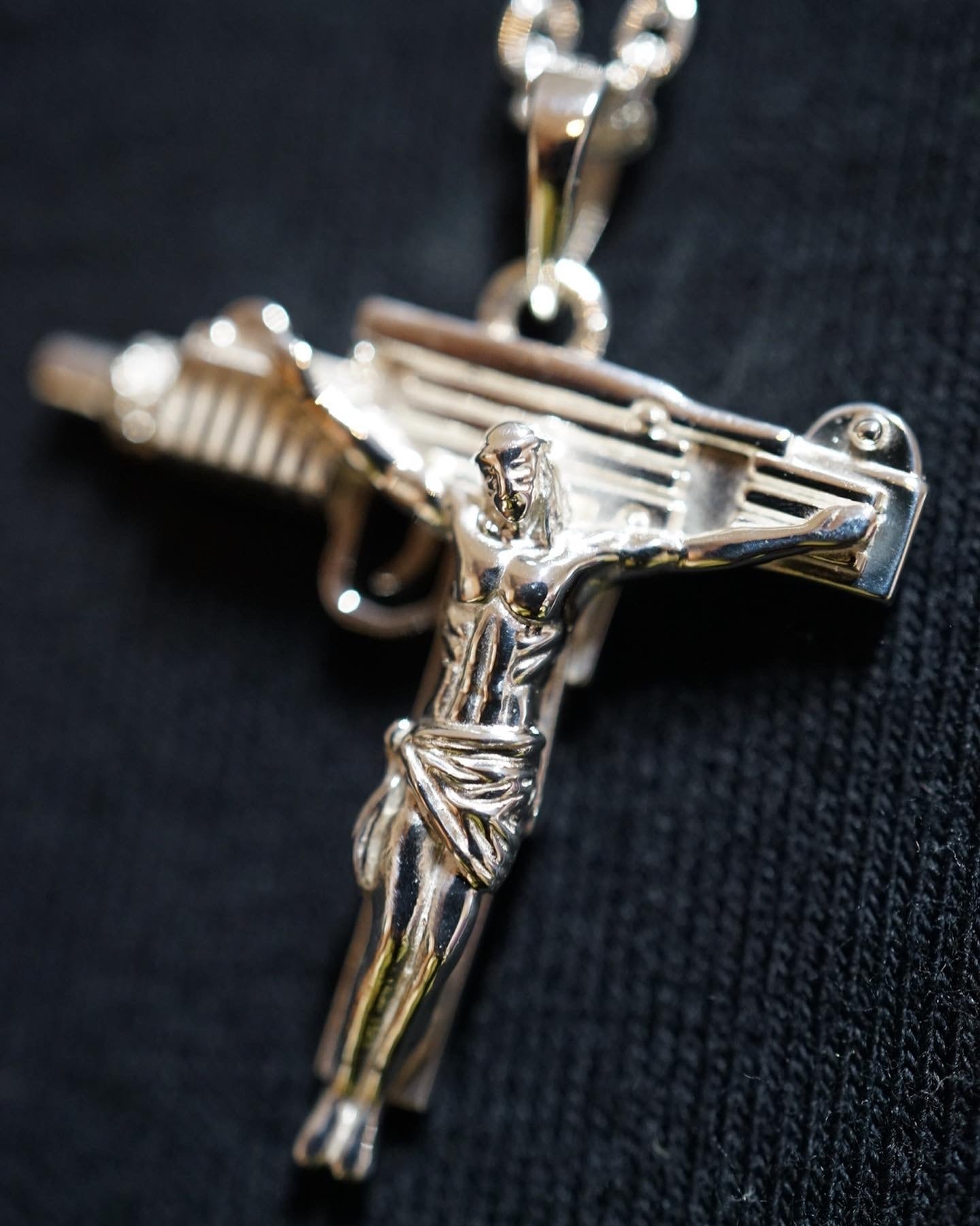 Jesus Piece Necklace / Silver925 シルバーネックレス/ IN-PUT-OUT