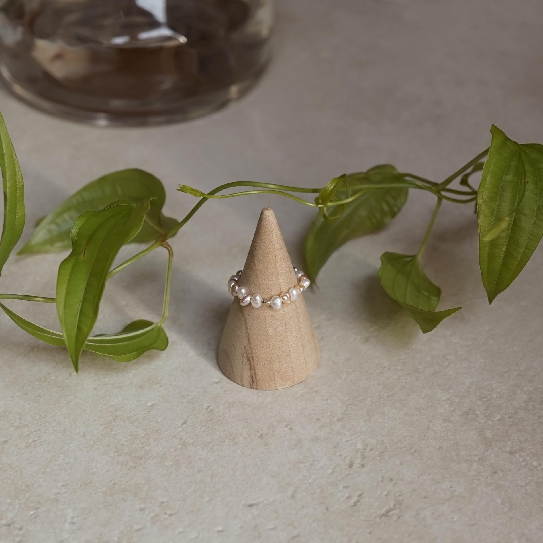 数量限定 12kgf マルチピンクパールリング