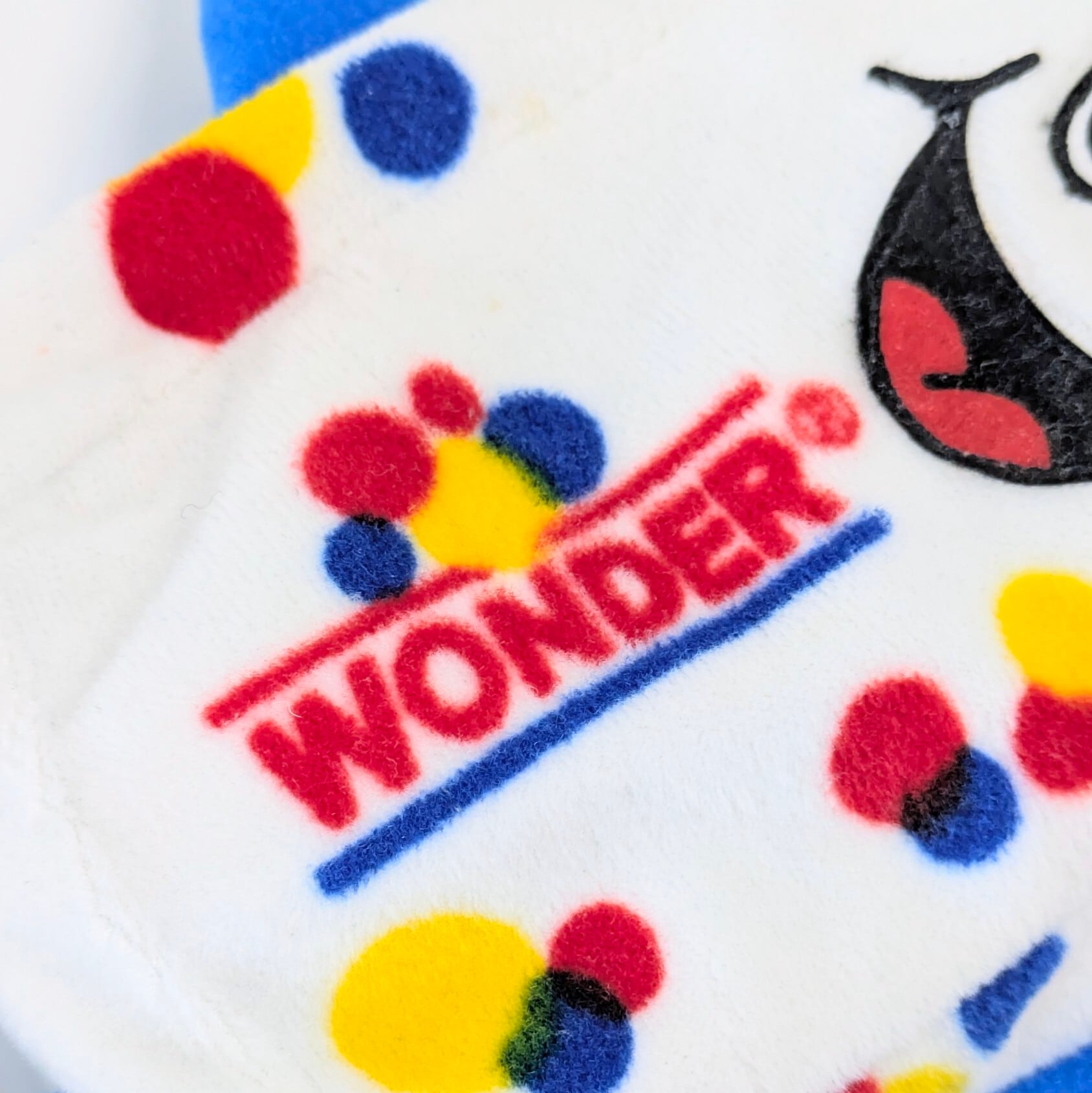 ☆ VINTAGE 1999 ☆【 Wonder Bread ( ワンダーブレッド ) 】Snackin Friends『 フレディ・ザ・フレッシュガイ 』ビーンぬいぐるみ / プラッシュ plush〚アメリカン雑貨 アメトイ〛