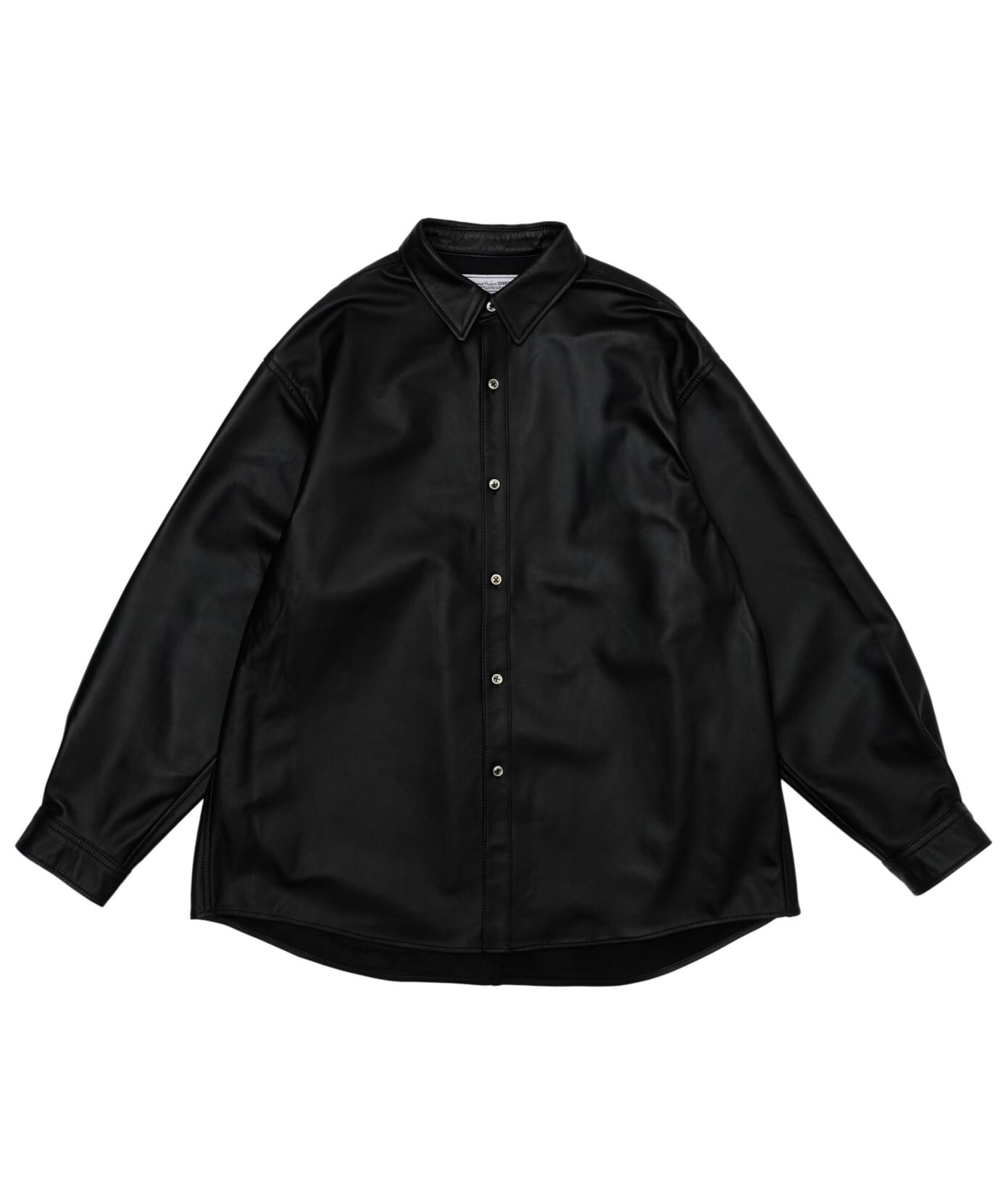 UNIVERSAL PRODUCTS. / 261-60406 LEATHER SHIRTS JACKET (BLACK