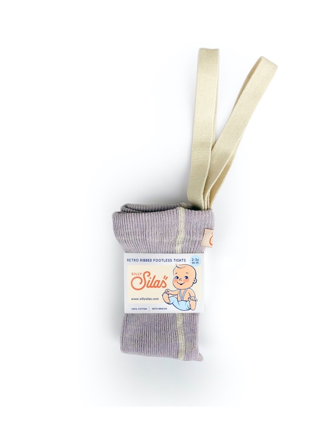 SILLY Silas Footless  Creamy Lavender