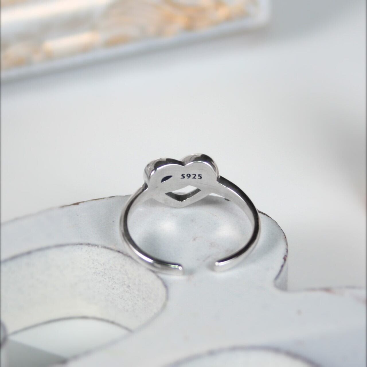 ハートノットシルバーリング【rng128】 | PANDA VOYAGE（パンダ