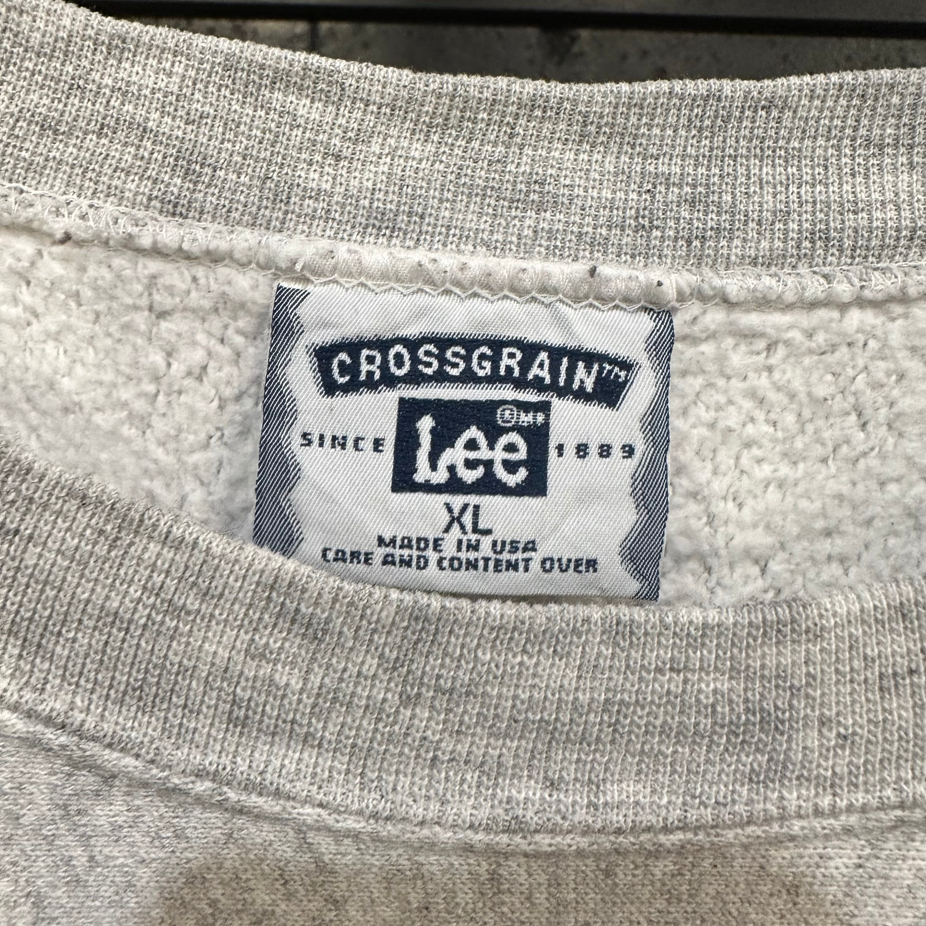 90年代 リー Lee 95 cotton cross grain スウェットシャツ トレーナー USA製 メンズXL ヴィンテージ /eaa366160