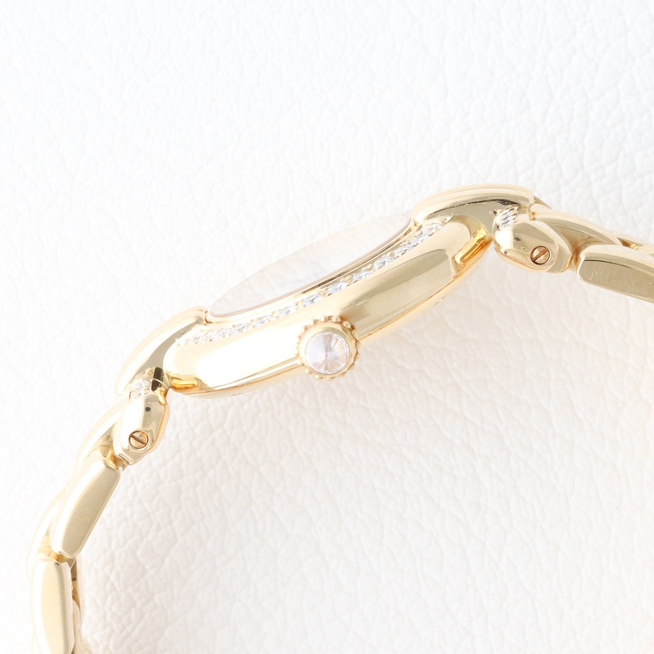 カルティエ コリゼ 金無垢 YG 純正ダイヤモンド