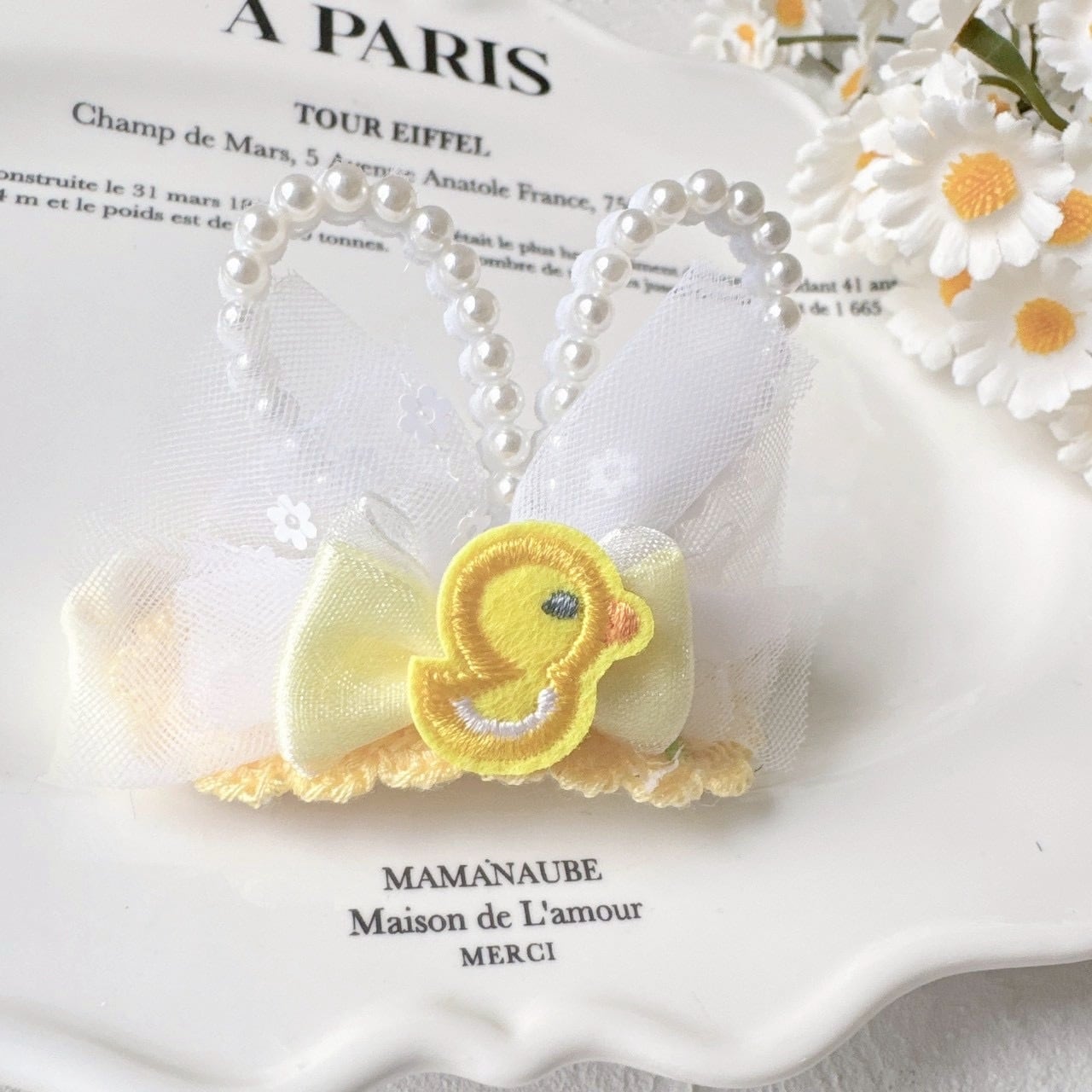 パールうさ耳ヘアバンド