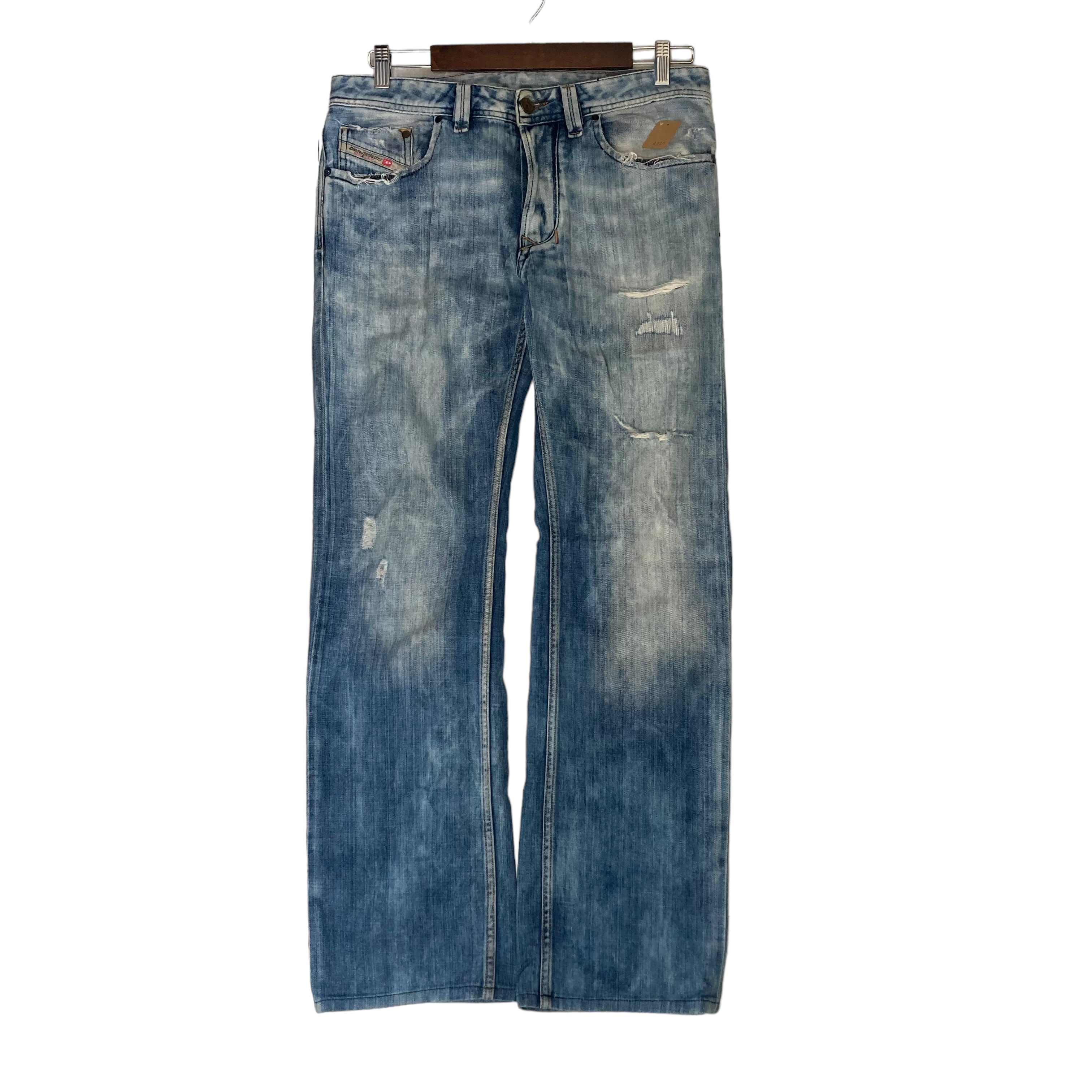 W34×L30】Diesel デニムパンツ 革パッチ | 古着屋OLDGREEN W34×L30】Diesel デニムパンツ 革パッチ | 古着屋OLDGREEN