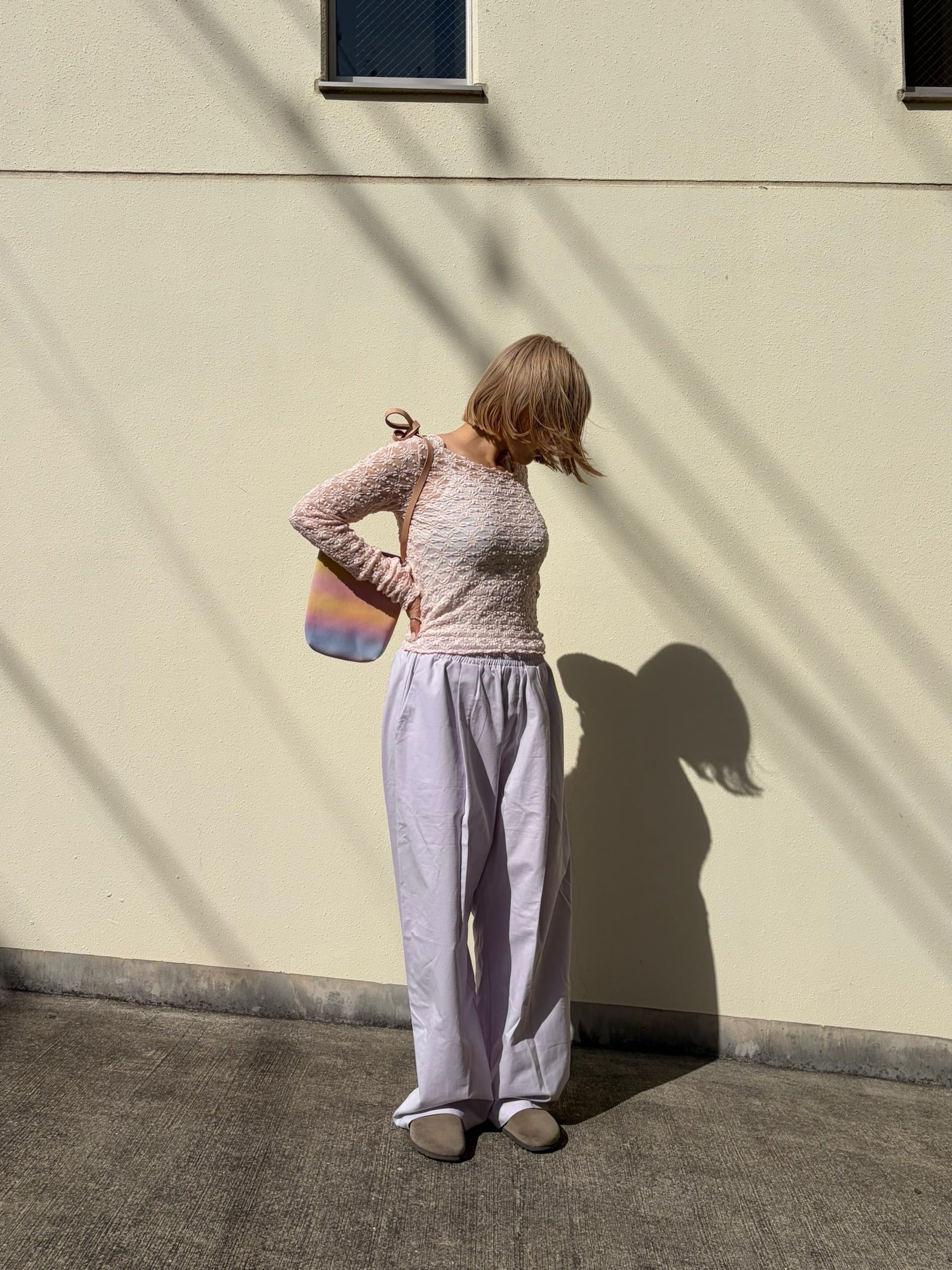 ayakawasakiさんのtuck pants メロン tuck pants | ayakawasaki