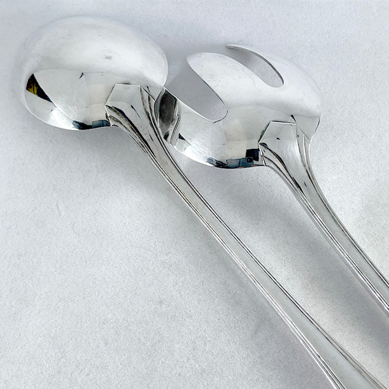 サーバーセット　サラダサーバー　オリジナルケース入り　クリストフル　スプーン・フォークセット　廃盤品　Christofle 12twdn15