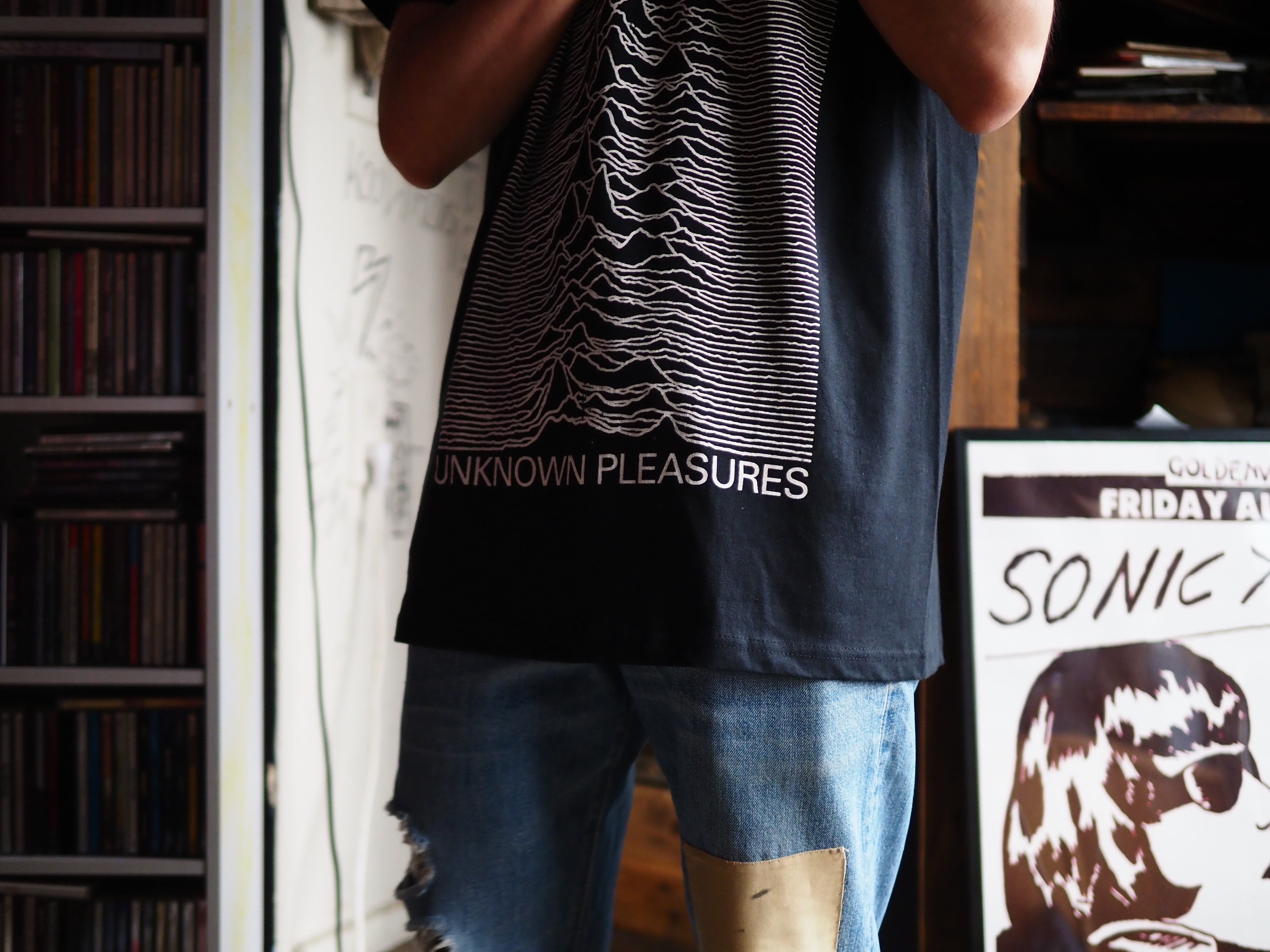 UK製 JOY DIVISION “UNKNOWN PLEASURES” Size L オフィシャル ジョイ