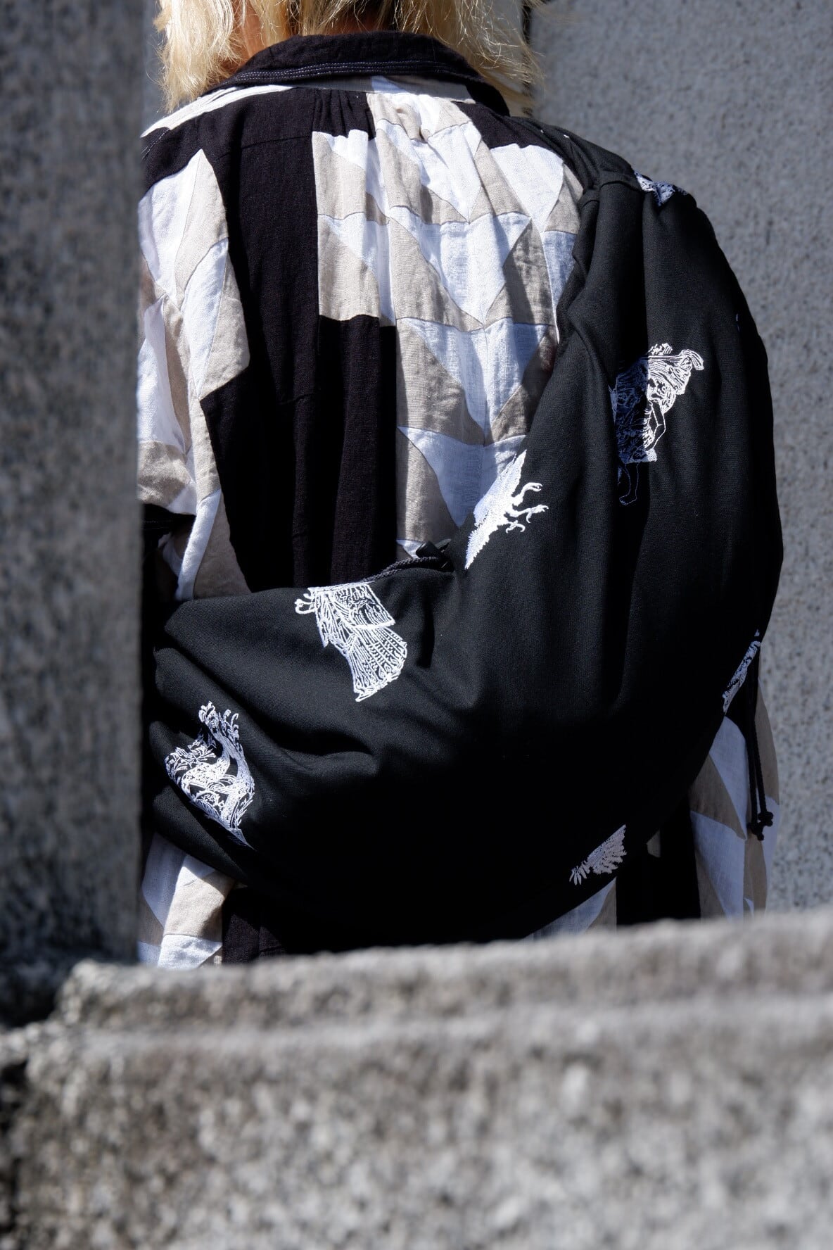 Leh 袈裟(KESA) Bag (Black(Emb)) | Pay ID Leh 袈裟(KESA) Bag (Black(Emb)) | Pay ID