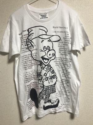 UNFINISHED pig punkTシャツ