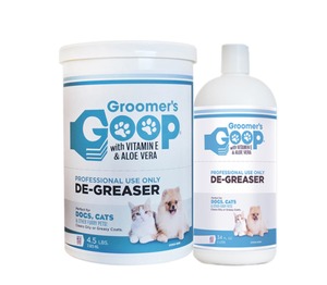 GOOP 犬猫用 脂落とし クリーム L ・リキッド M セット