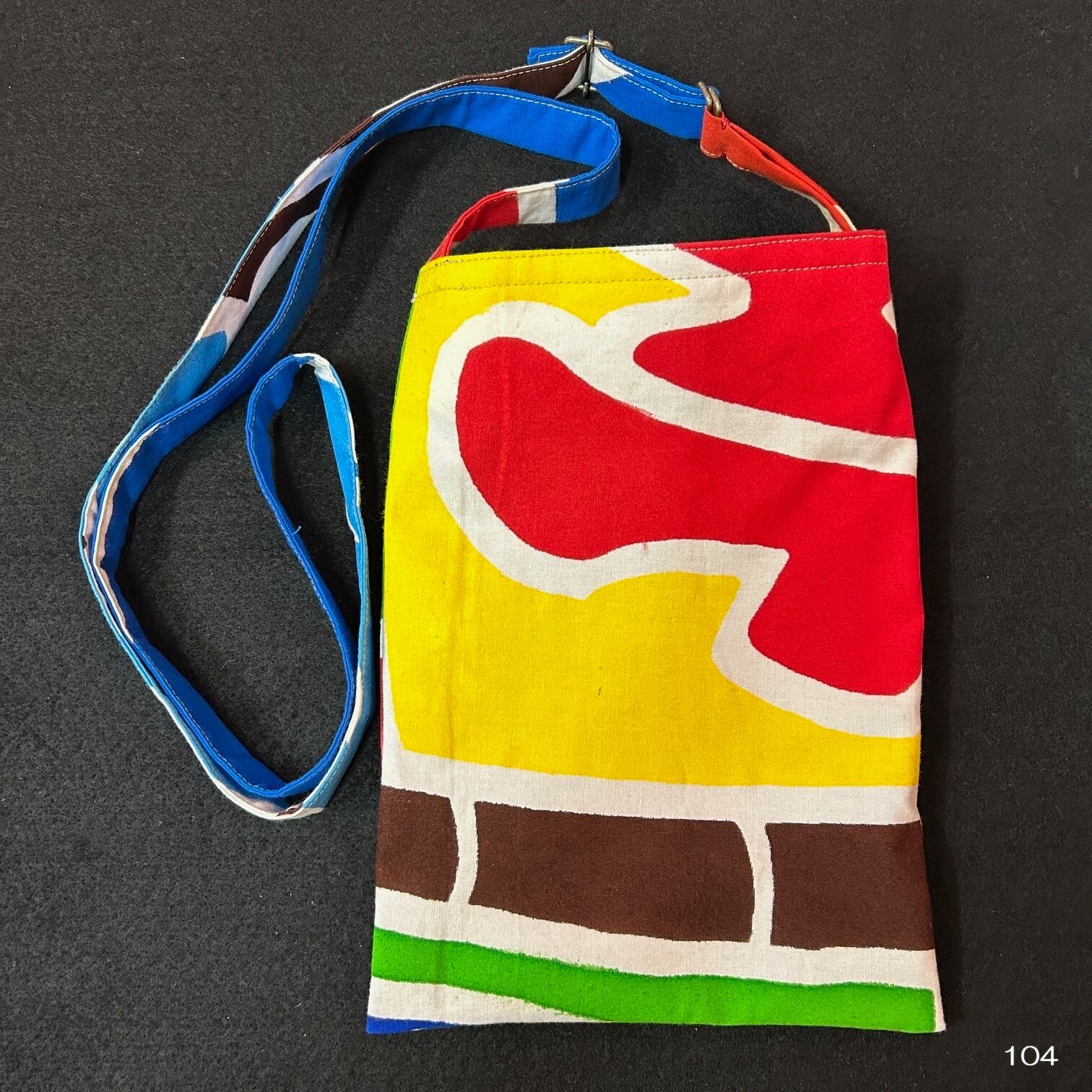 大漁旗 サコッシュB うみはくオリジナル | 海の博物館ミュージアムショップ