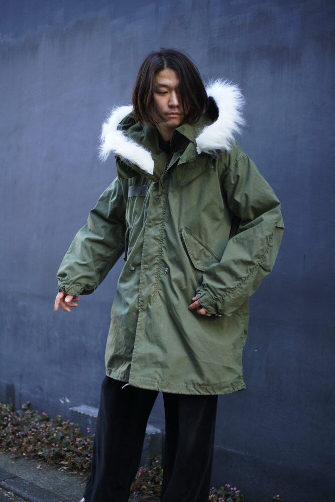 US ARMY] M-65 Mods Coat Fishtail Coat Full Set SMALL [1980s-] M65