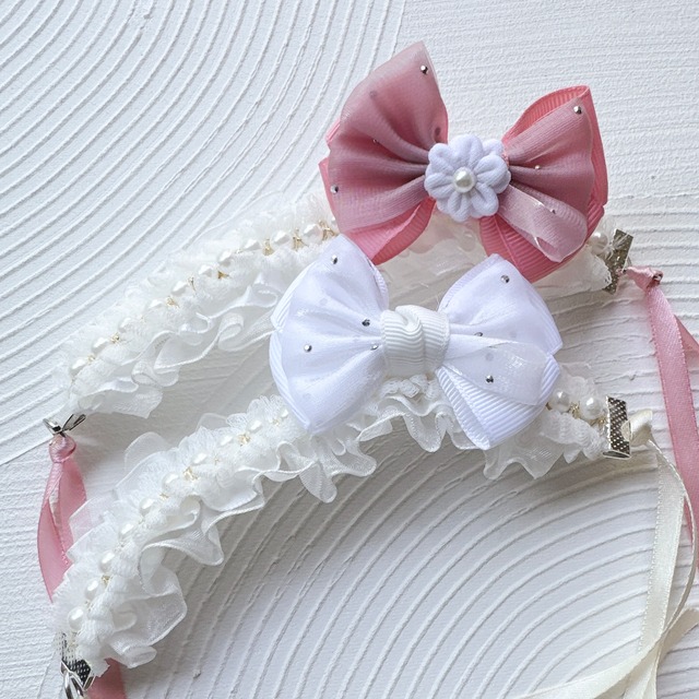 立ってるおリボンヘットドレス