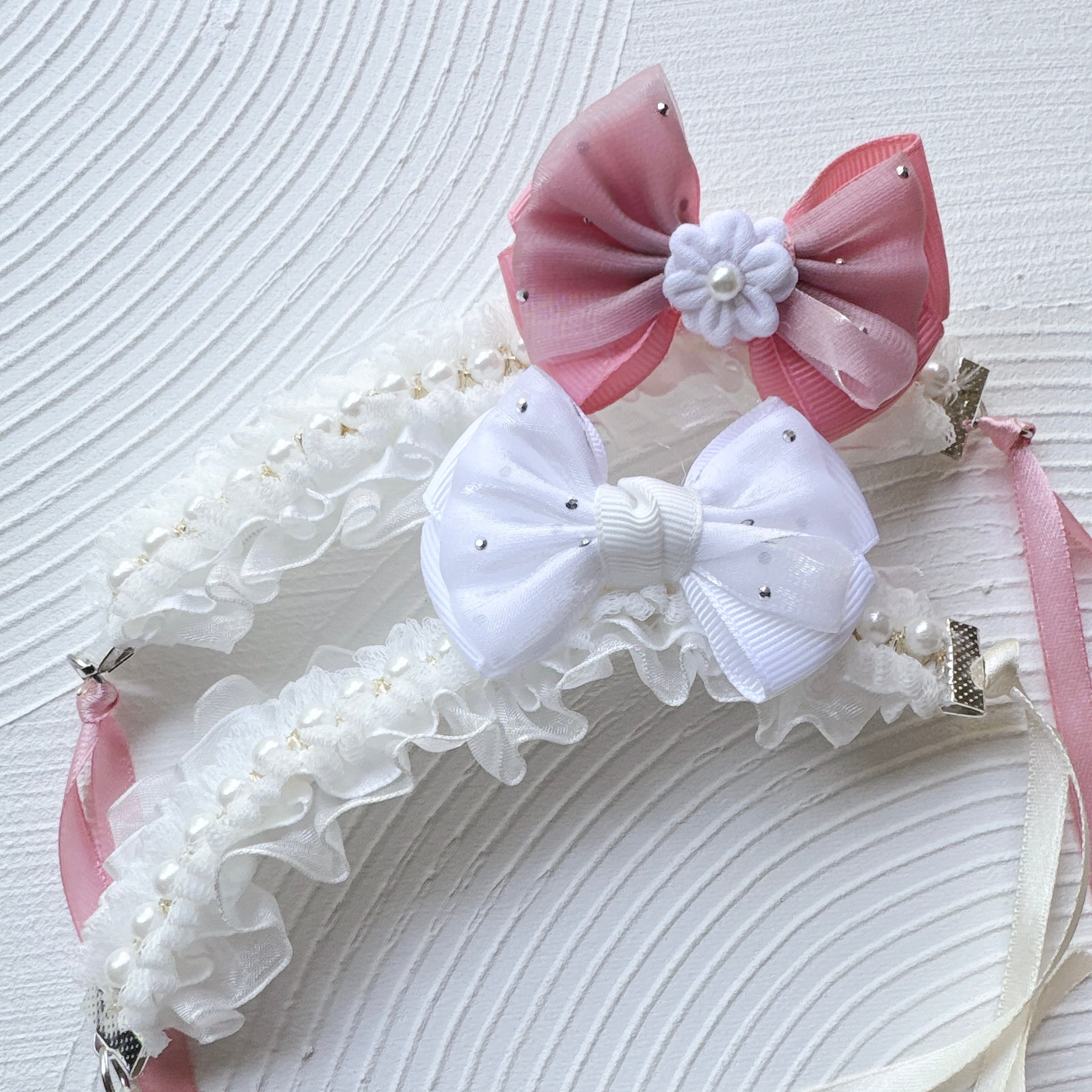 立ってるおリボンヘットドレス