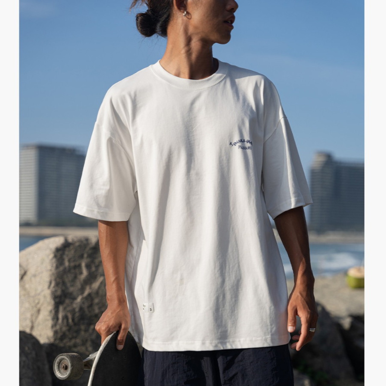 Shaka surf graphic back tee 0886 - 2