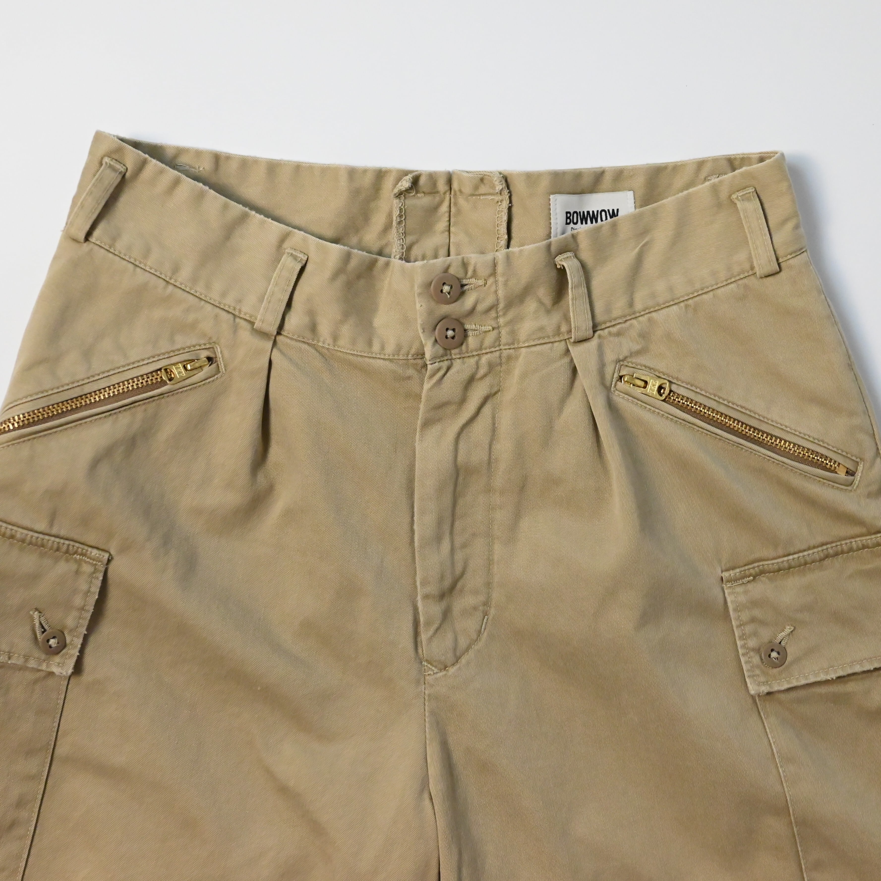 BOWWOW / US ARMY MOUNTAIN TROOPER SHORTS AGED | GANKO