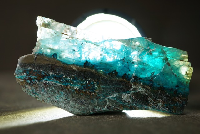 オーストラリア産クリソコラ/マラカイト/キュプライト/クォーツ Chrysocolla/Malachite/Cuprite/Quartz 1543