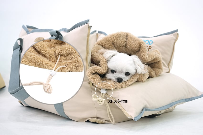 bear hug multi warmer Mサイズ / マルチウォーマー 犬 毛布 ペット用品 ぽかぽか ふわふわ 防寒 ブランケット