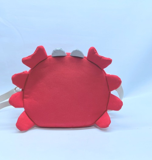 カニ　ポシェット｜とりさん工房ーかわいいハンドメイドポーチ