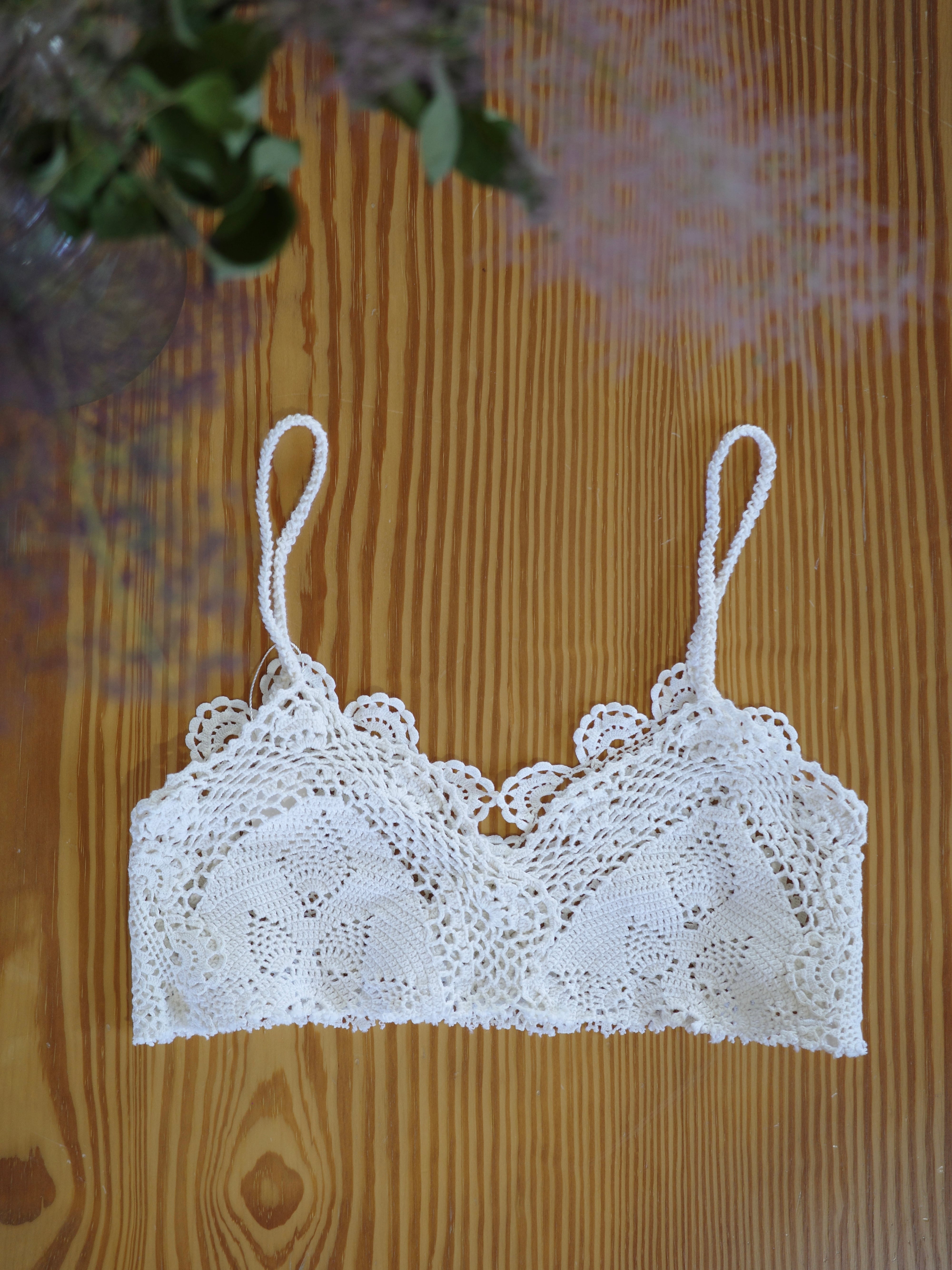 <vintage>remake lace bustier②