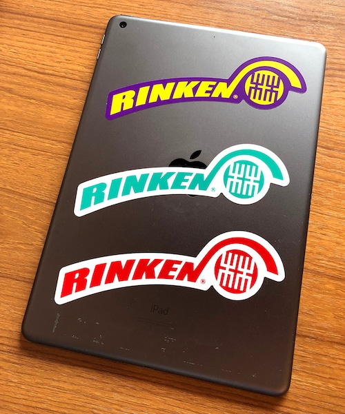 照屋林賢　オリジナルロゴステッカー　Rinken Teruya Original Sticker