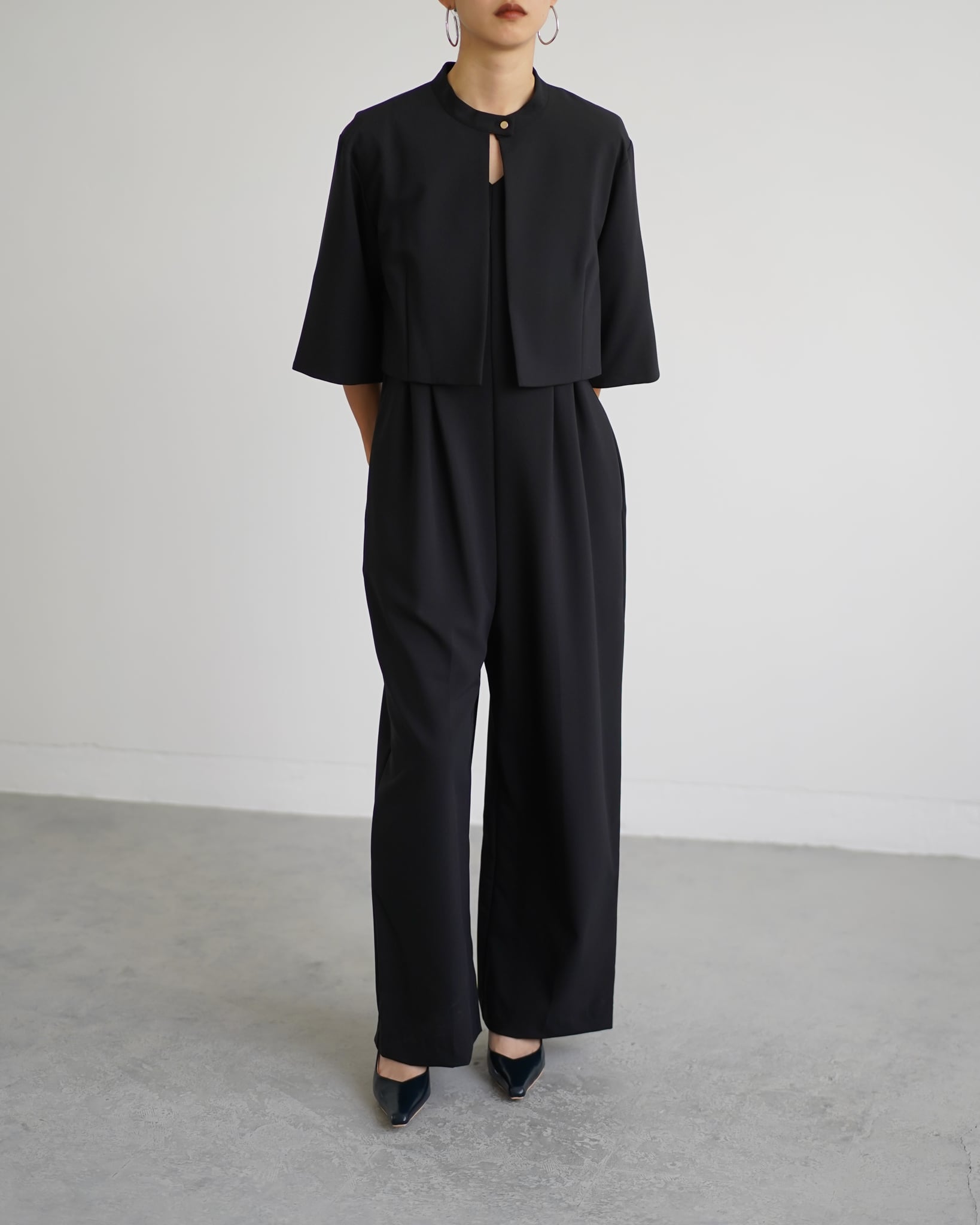 CHIGNON ジャケット付コンビネゾン Black | planet3rd