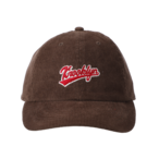 K’rooklyn Logo Corduroy Cap - Dark Brown