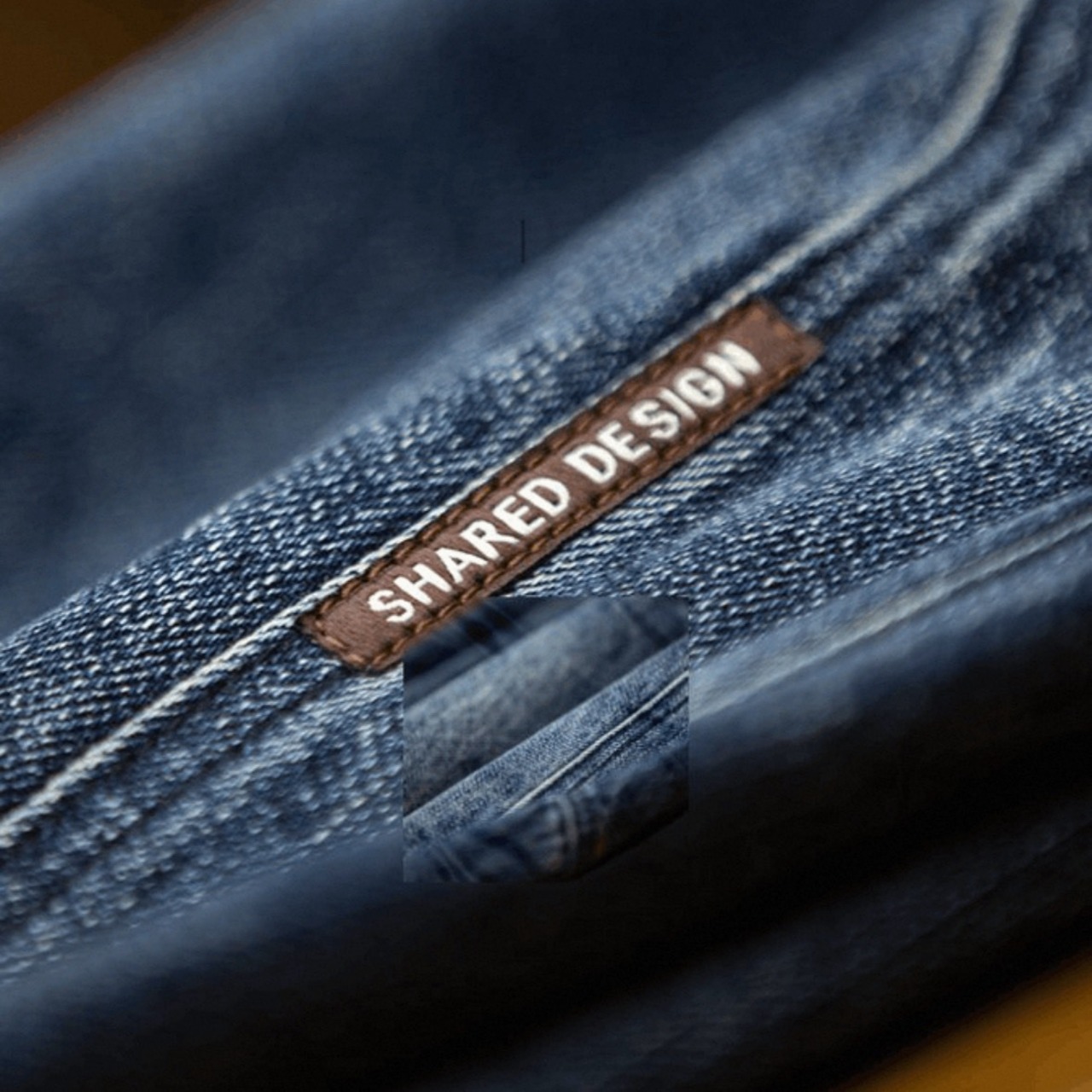 Tapered denim jogger pants 1303 - 11