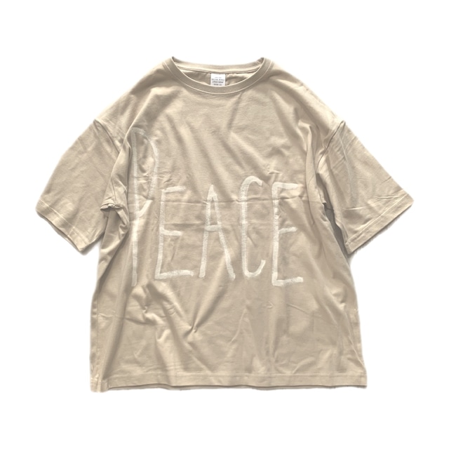 PEACE T-shirt　サンドベージュ　ILL-clothes-03