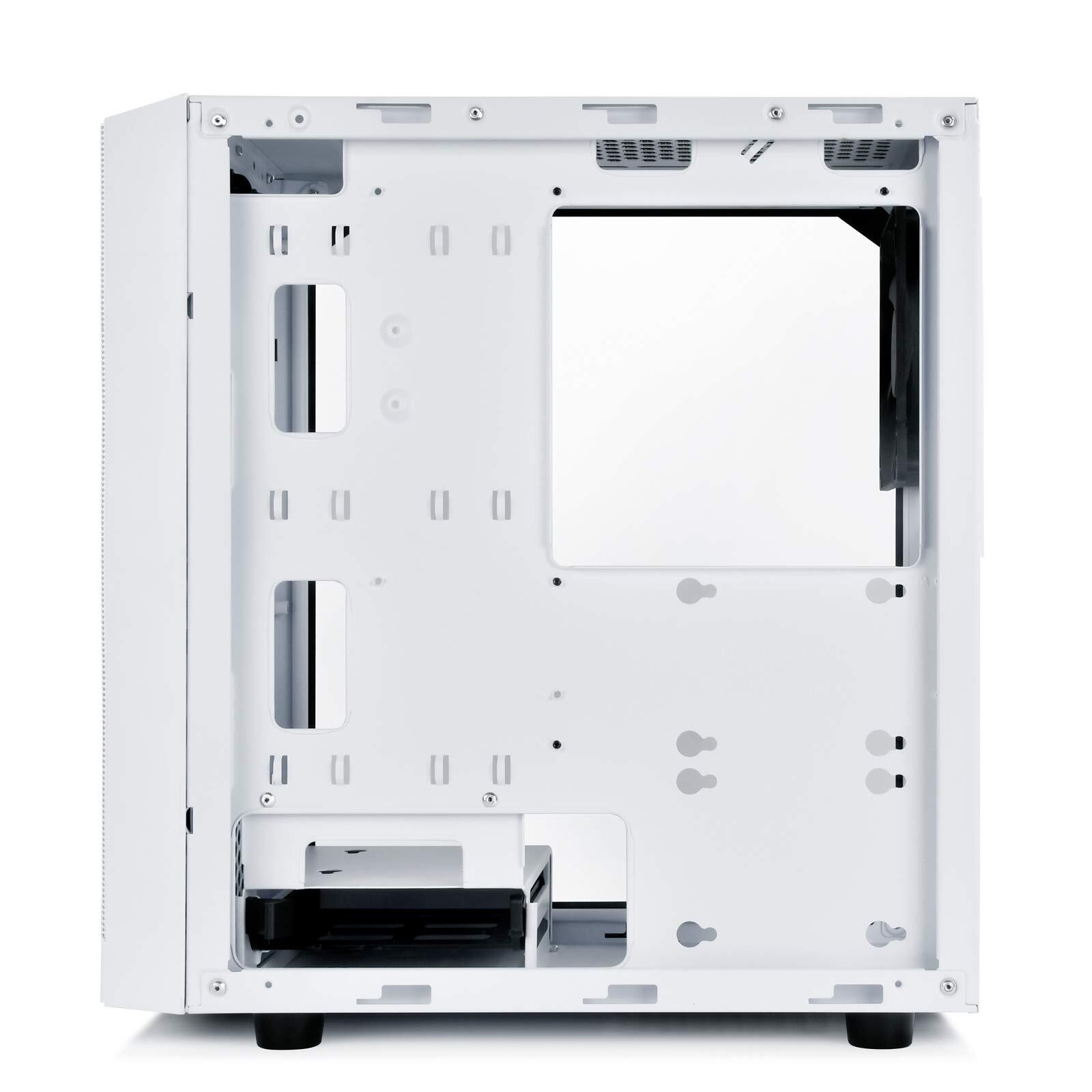 SilverStone Precisionシリーズ 強化ガラスパネル PCケース SST-PS15W