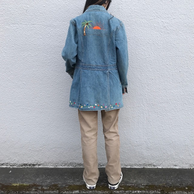 USED】70s Levis リーバイス サファリジャケット デニム ジャケット 