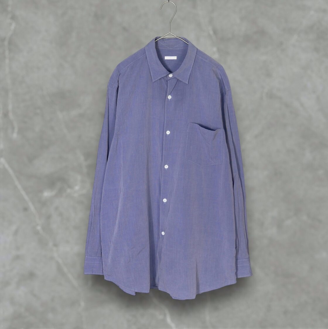 COMOLI 17SS コモリシャツ BLUE | Pay ID