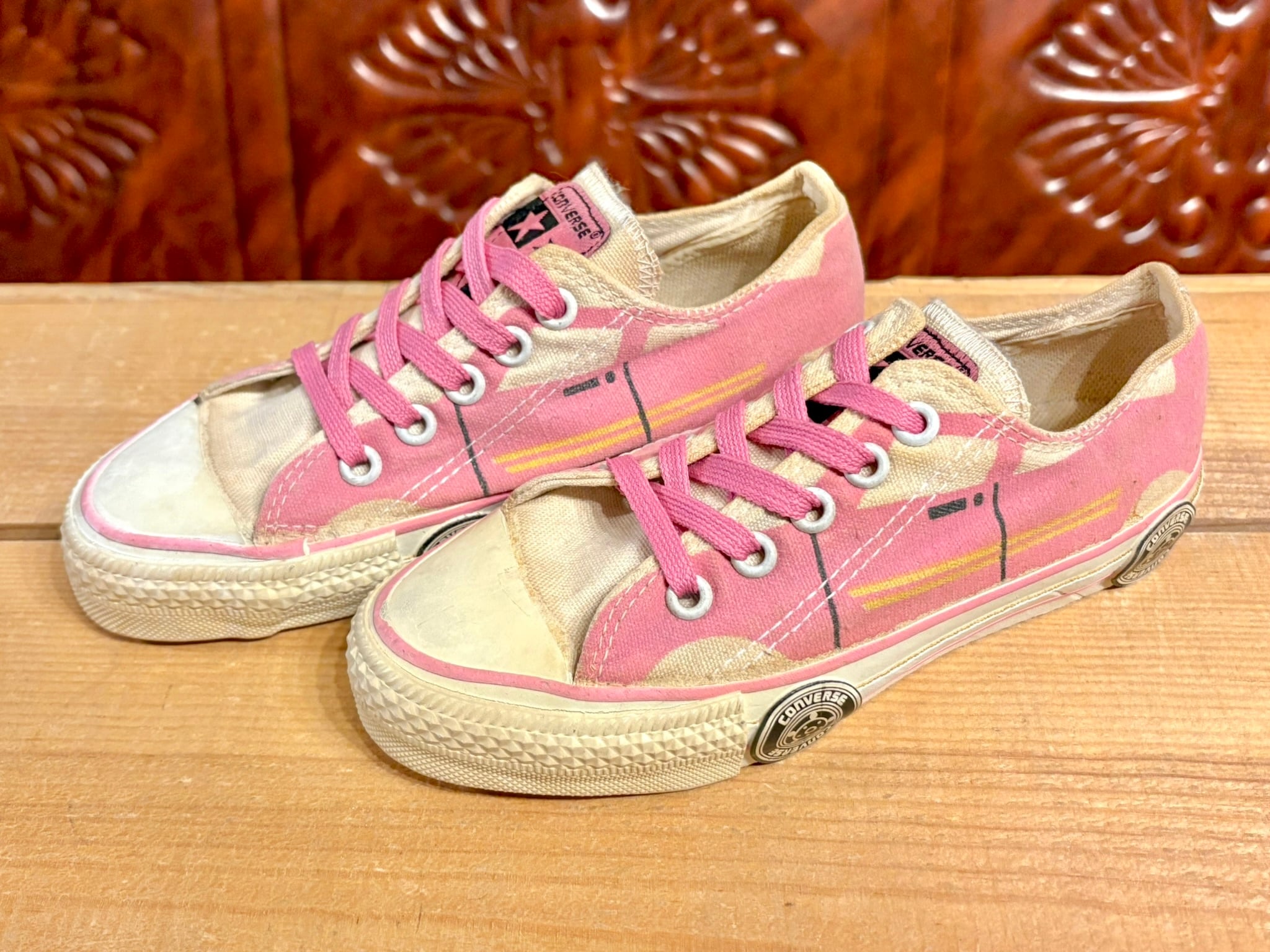 ☆80s!レア!コンバース コナソー 恐竜 キッズ デッド ビンテージ 253