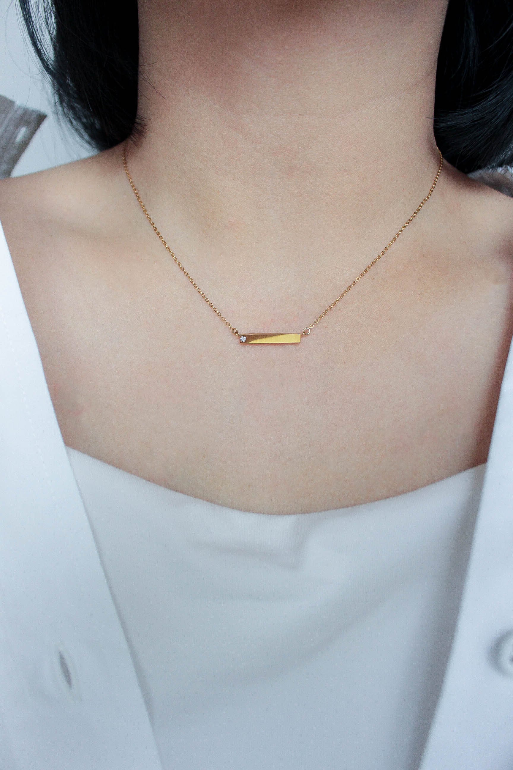 3/7(sat)発売 Refined Bar Necklace