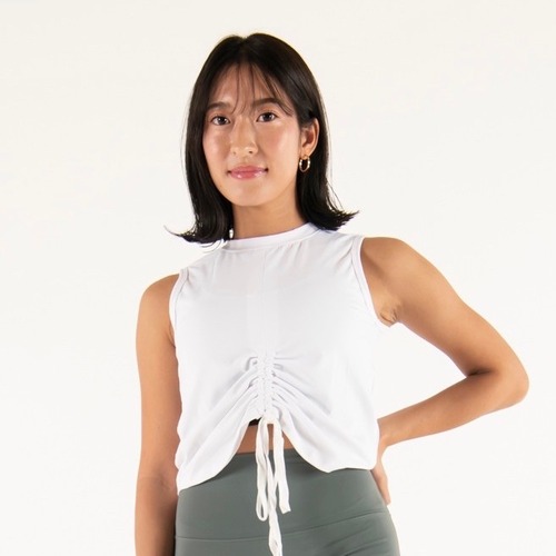 2 Way Sleeveless  (white)