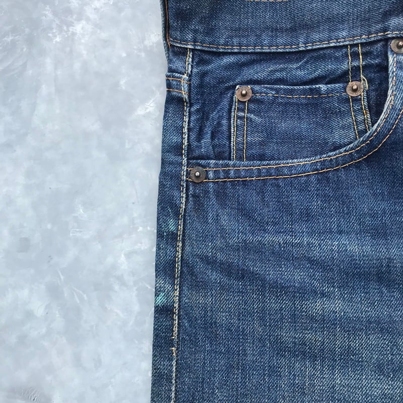 60's 70's LEVI'S リーバイス 505 Big E デニム オリジナル 刻印5 両面
