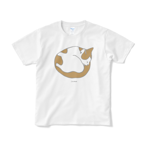 ecobad  Tシャツ（眠り猫）（色違い有）