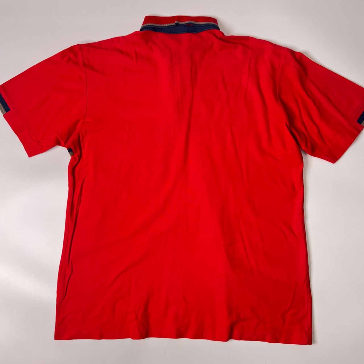 PIA SPORTS ピアスポーツ 半袖 ポロシャツ 4/レッド メンズ ライカ