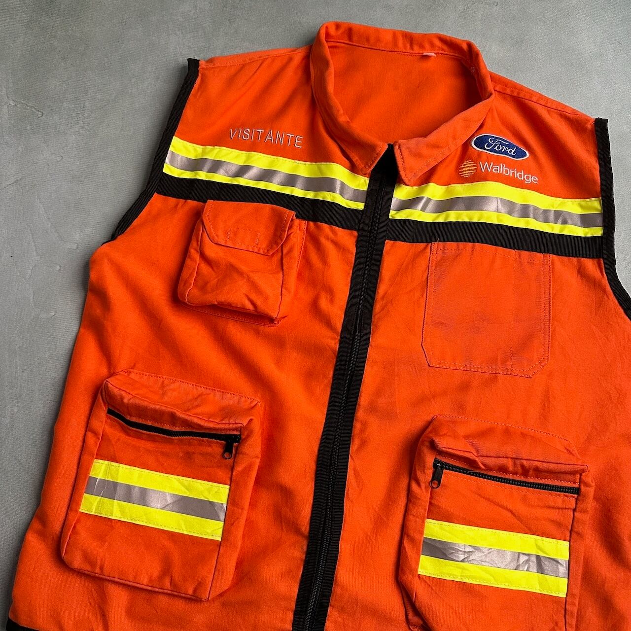 80s Walls USA製 リバーシブル ベスト カモ レスキューオレンジ 80's GERRY リバーシブルダウンベスト - Fresh Service