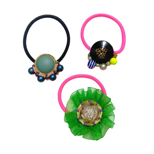 【1/18(日)21:00-1/21(水)12:00まで限定❣️】★Curage / ヘアゴム