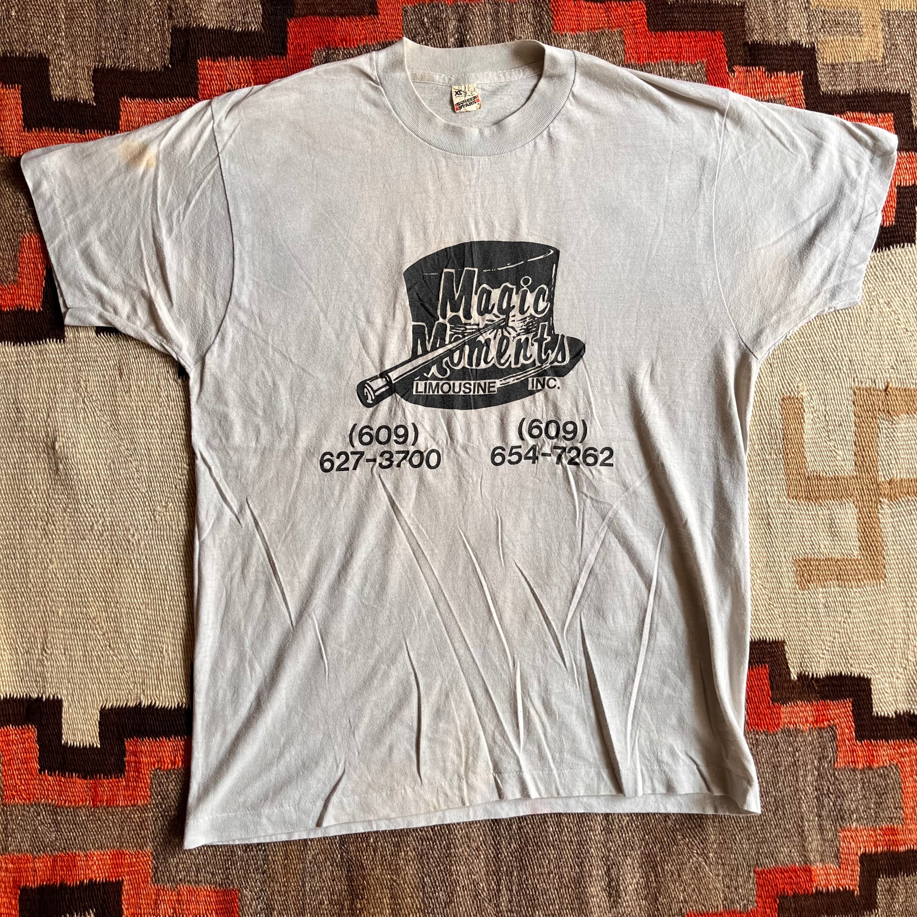 1980s SCREEN STARS "Magic Moment" Tee XL Made in USA H047