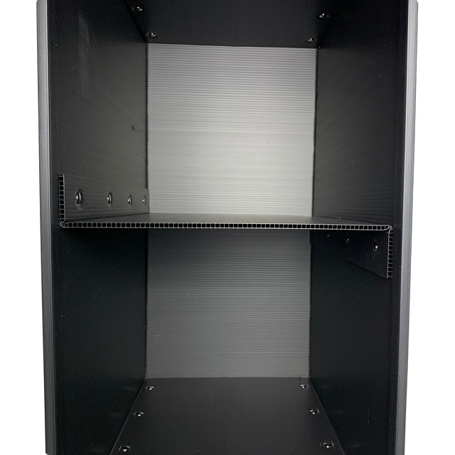 プラダンスピーカーケース YAMAHA (ヤマハ) CHR10/DHR10用2台入り ダンプラケース 【積み重ね可能】