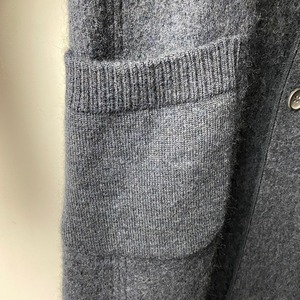 ISSEY MIYAKE MEN mohair knit coat | NOIR ONLINE