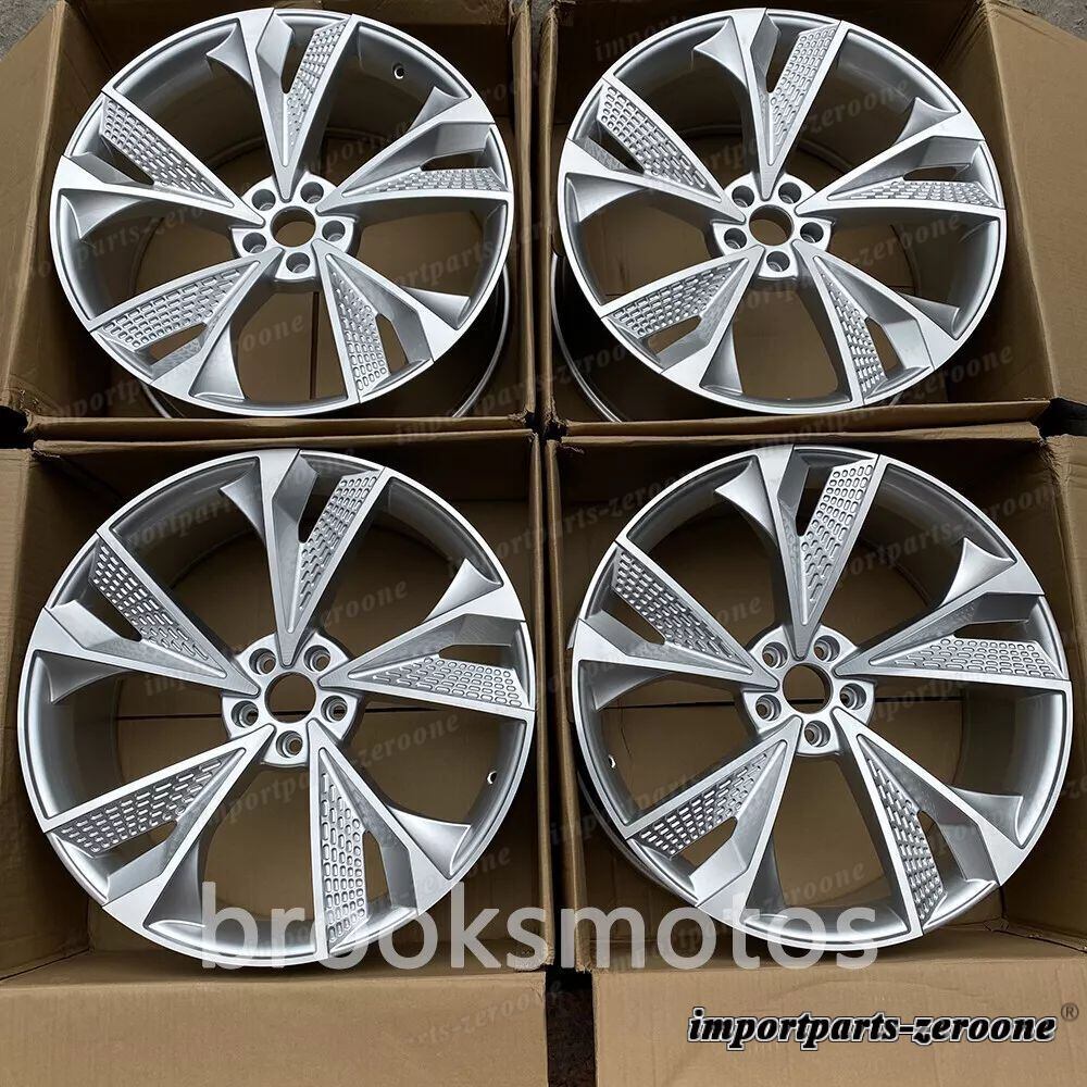 21インチ RS7 シルバー スタイル ホイール アウディ A5 S5 Q5 SQ5 A7