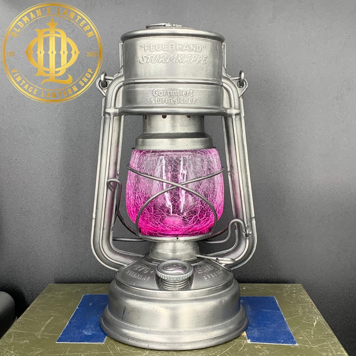 ほぼ新品】FEUERHAND 276 StK ヴィンテージ CrackGlass pink